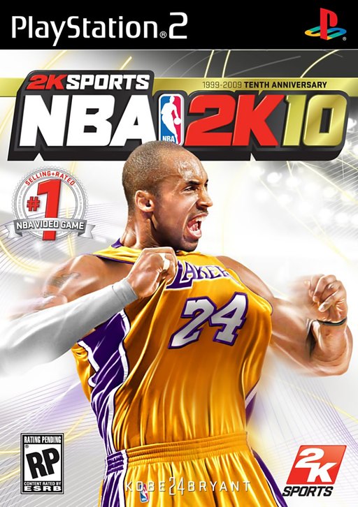 NBA 2K10 box art