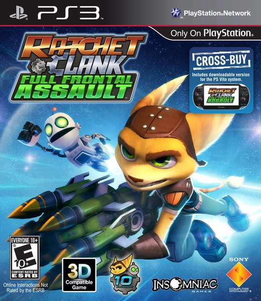 Ratchet & Clank: Full Frontal Assault box art