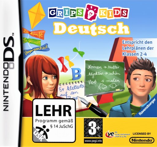 GripsKids: Deutsch box art