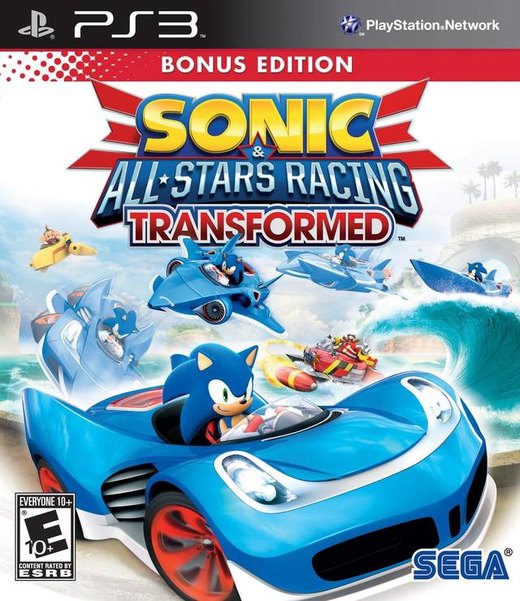 Sonic & All-Stars Racing Transformed box art