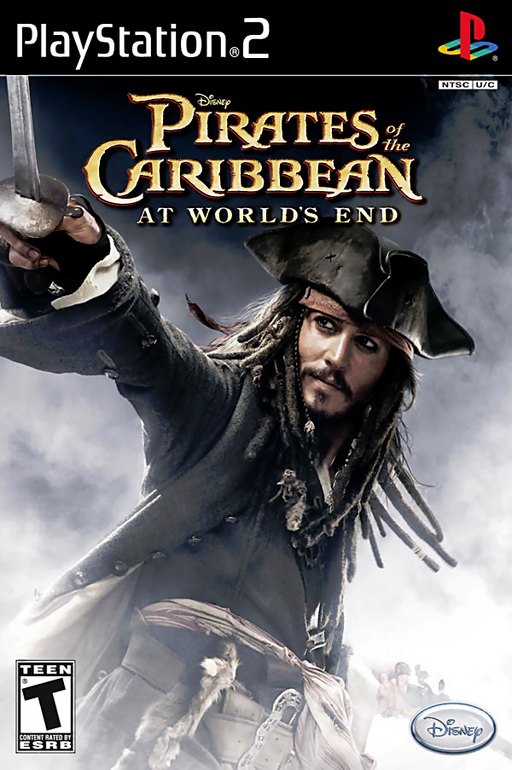 Disney Pirates of the Caribbean: At World's End box art