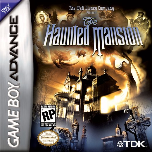 The Haunted Mansion box art