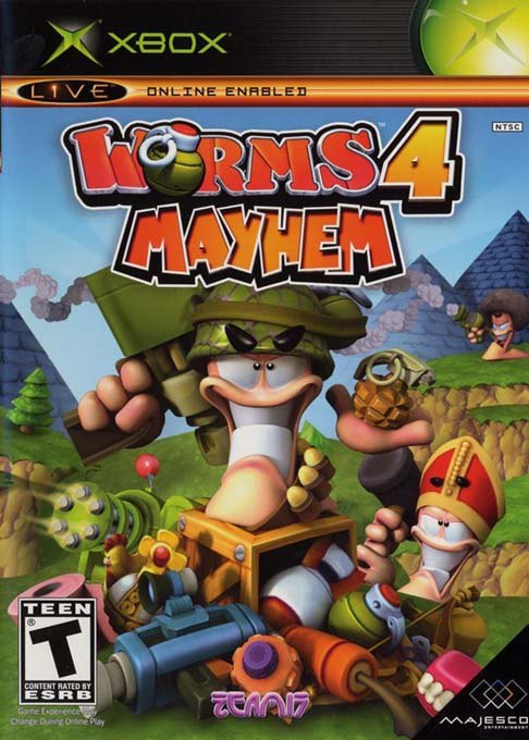 Worms 4: Mayhem box art