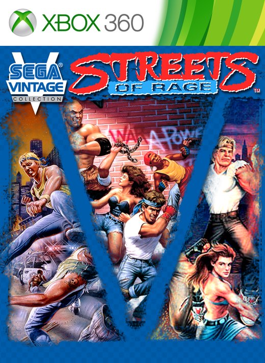 Sega Vintage Collection: Streets of Rage box art