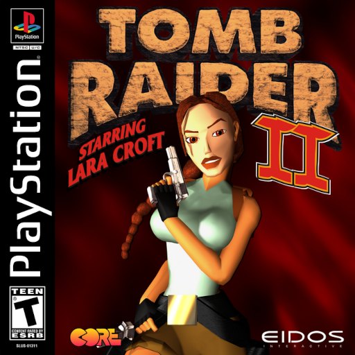 Tomb Raider II: Starring Lara Croft box art