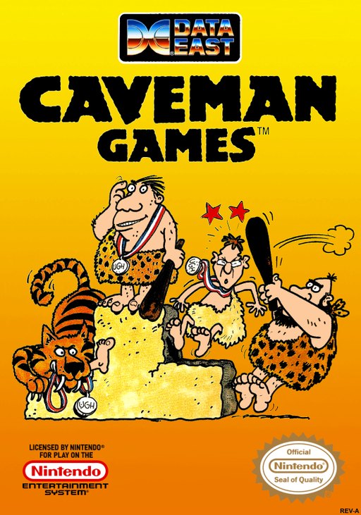 Caveman Games box art