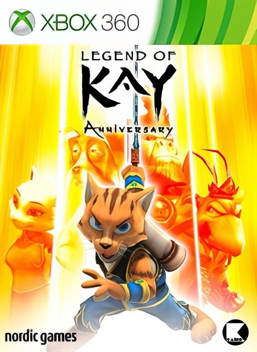 Legend of Kay: Anniversary box art