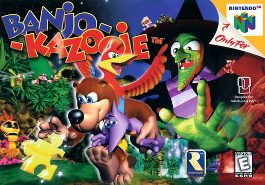 Banjo-Kazooie box art