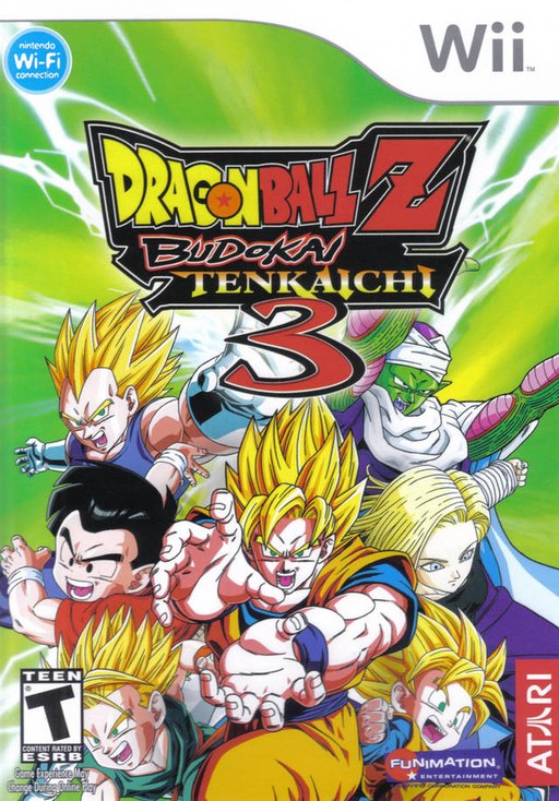 Dragon Ball Z_ Budokai Tenkaichi 3 box art