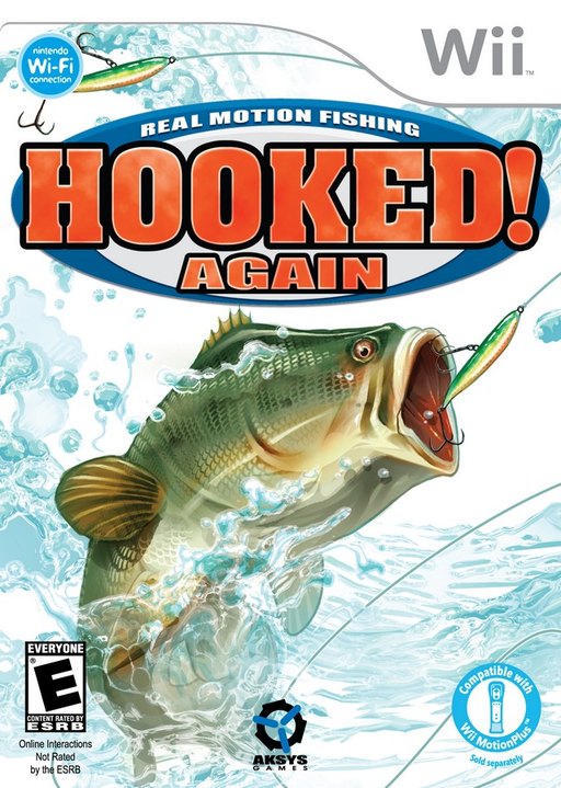 Hooked Again_ Real Motion Fishing box art