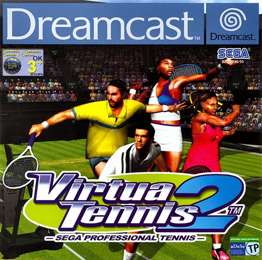 Virtua Tennis 2: Sega Professional Tennis box art