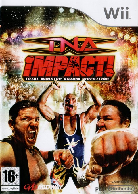 TNA Impact! Total Nonstop Action Wrestling box art