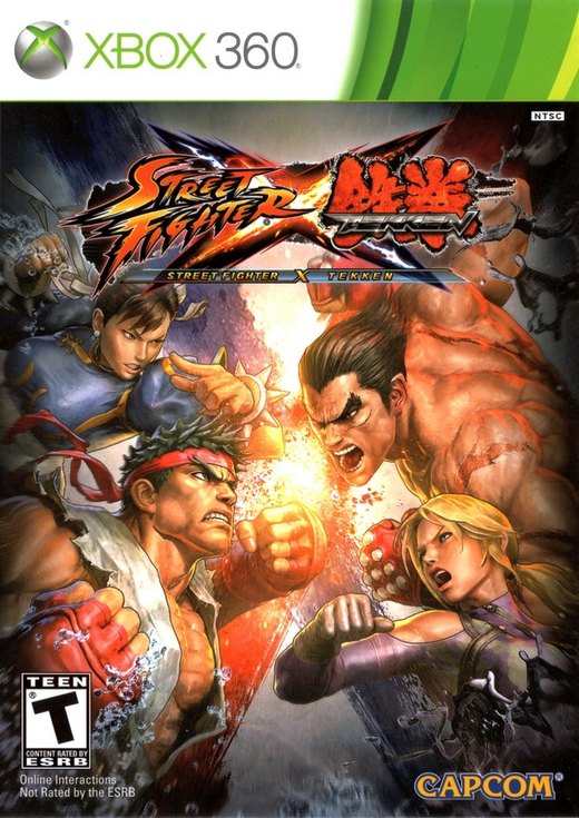 Street Fighter X Tekken box art