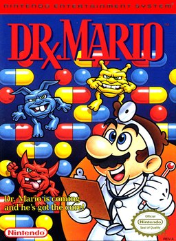 Dr. Mario box art