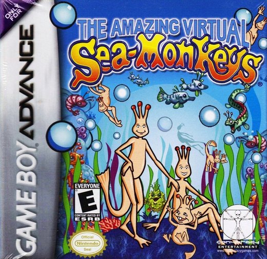The Amazing Virtual Sea-Monkeys box art