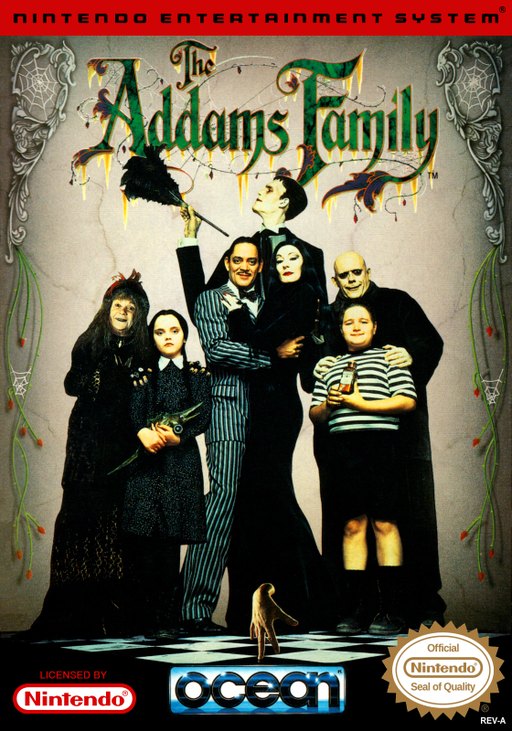The Addams Family box art