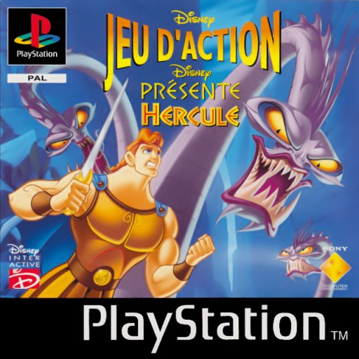 Disney Jeu d'Action Disney Presente Hercule box art