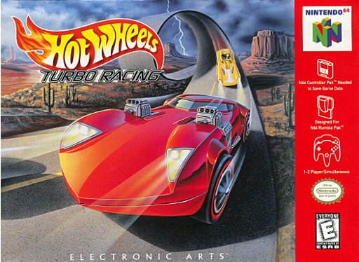 Hot Wheels: Turbo Racing box art