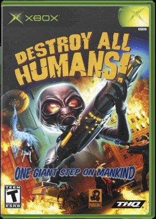 Destroy All Humans! box art