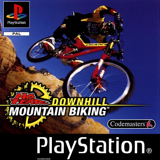 No Fear Downhill Mountain Biking box art