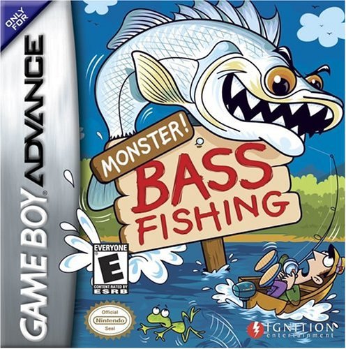 Monster! Bass Fishing box art
