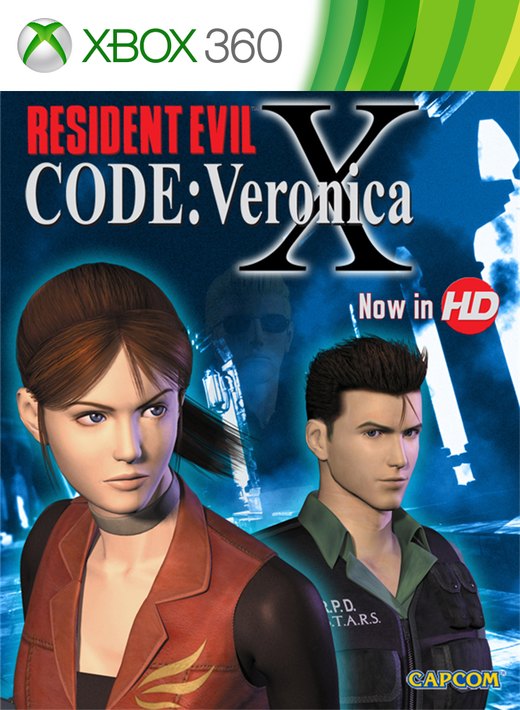 Resident Evil: Code: Veronica X HD box art