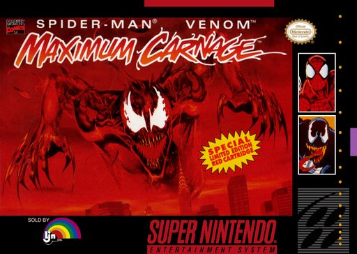 Spider-Man: Venom: Maximum Carnage box art