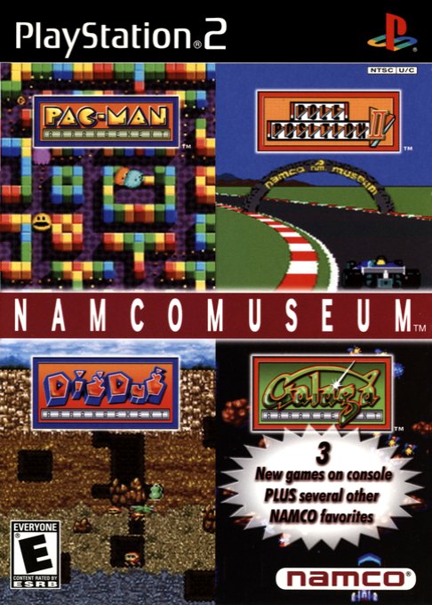 Namco Museum box art