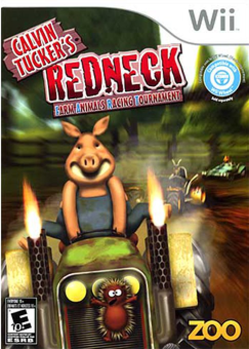 Calvin Tucker's Farm Animal Racing box art