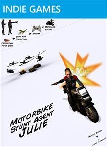 Motorbike Stunt Agent Julie box art