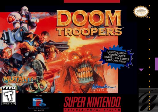 Doom Troopers: Mutant Chronicles box art
