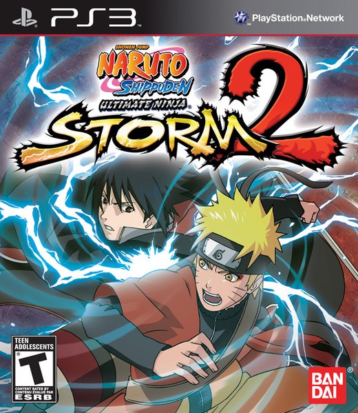 Naruto Shippuden: Ultimate Ninja Storm 2 box art