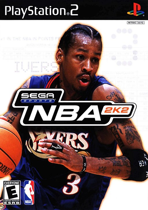 NBA 2K2 box art