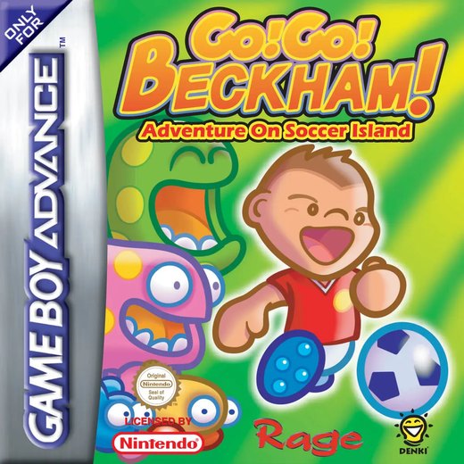 Go! Go! Beckham! Adventure on Soccer Island box art