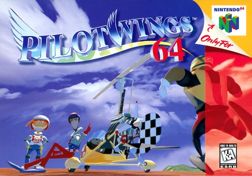Pilotwings 64 box art