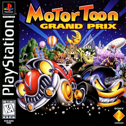 Motor Toon Grand Prix box art