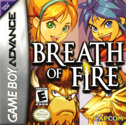 Breath of Fire box art