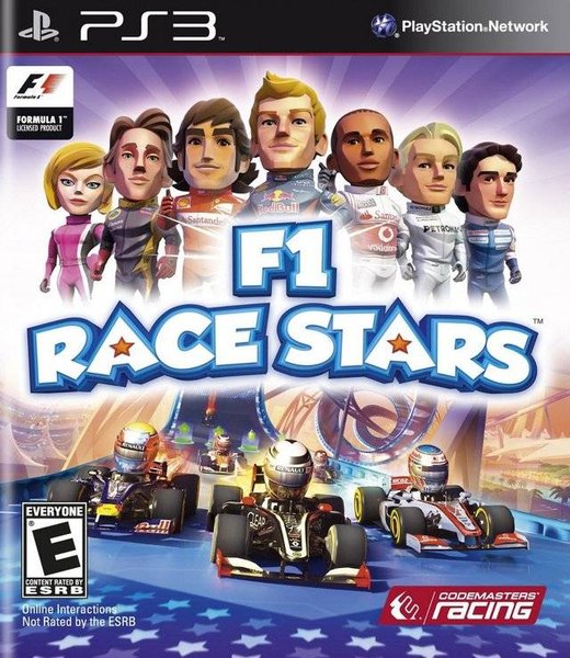F1 Race Stars box art