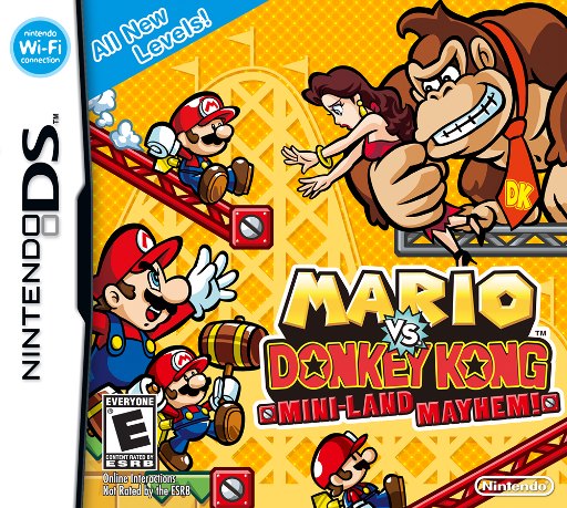 Mario vs. Donkey Kong: Mini-Land Mayhem! box art