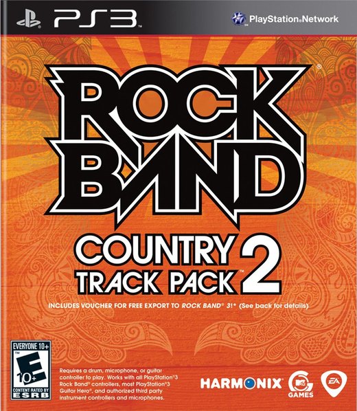 Rock Band: Country Track Pack 2 box art