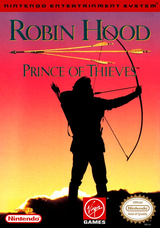 Robin Hood: Prince of Thieves box art
