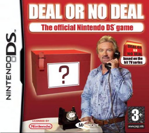 Deal or No Deal: The Official Nintendo DS Game box art