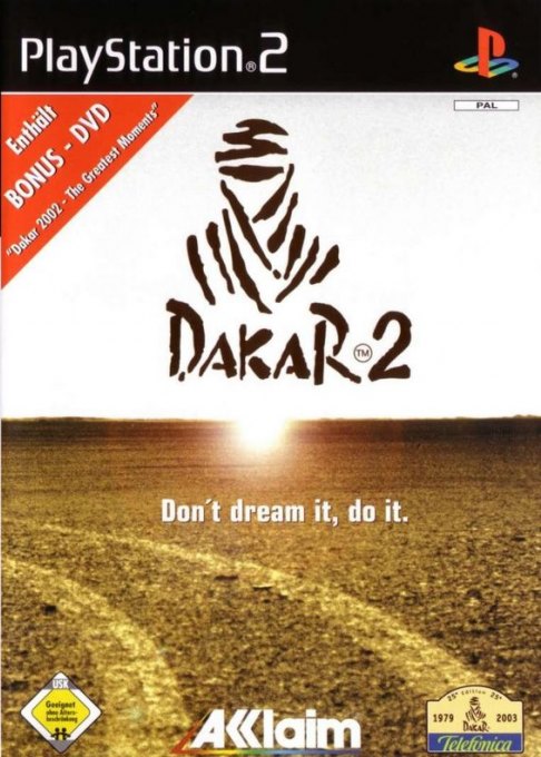 Dakar 2 box art
