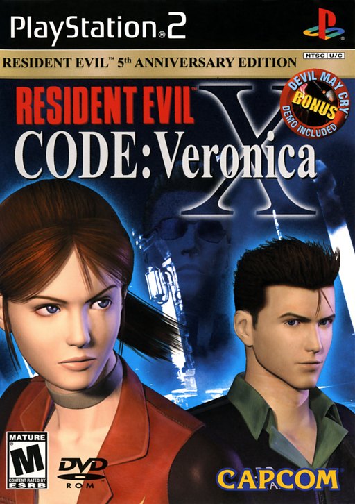 Resident Evil: Code: Veronica X box art