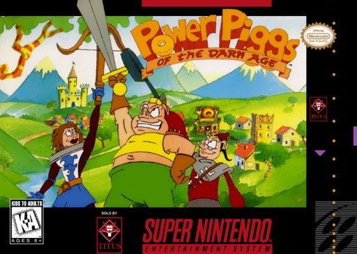 Power Piggs of the Dark Age box art