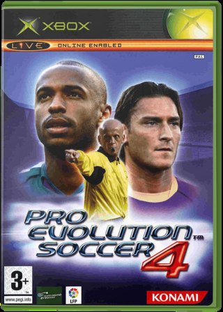 Pro Evolution Soccer 4 box art
