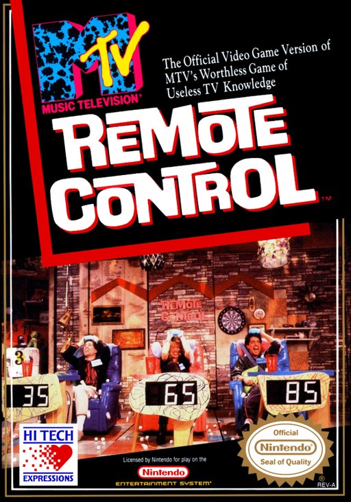 Remote Control box art
