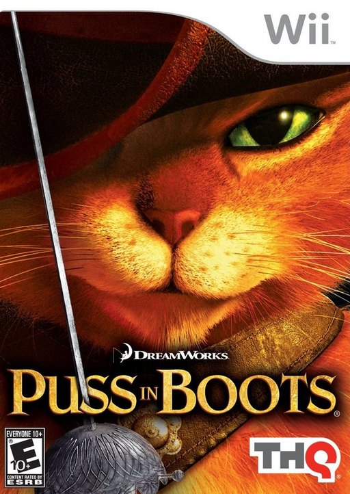 DreamWorks Puss in Boots box art