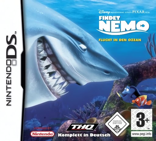 Findet Nemo: Flucht in den Ozean box art