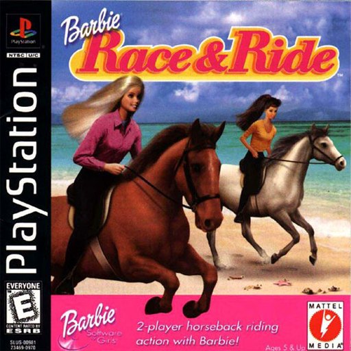 Barbie: Race _ Ride box art
